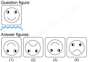 Non verbal reasoning, water images practice questions with detailed solutions, water images question and answers with explanations, Non-verbal series, water images tips and tricks, practice tests for competitive exams, Free water images practice questions